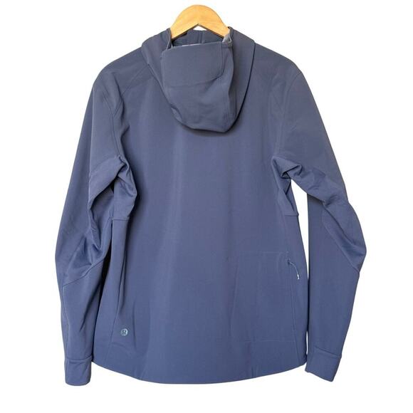 NWOT Lululemon Cross Chill Jacket Mens Size Medium in Blue Running M4AIDS - Picture 3 of 13